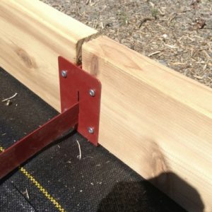 5" Raised Bed Extension Brackets Kit